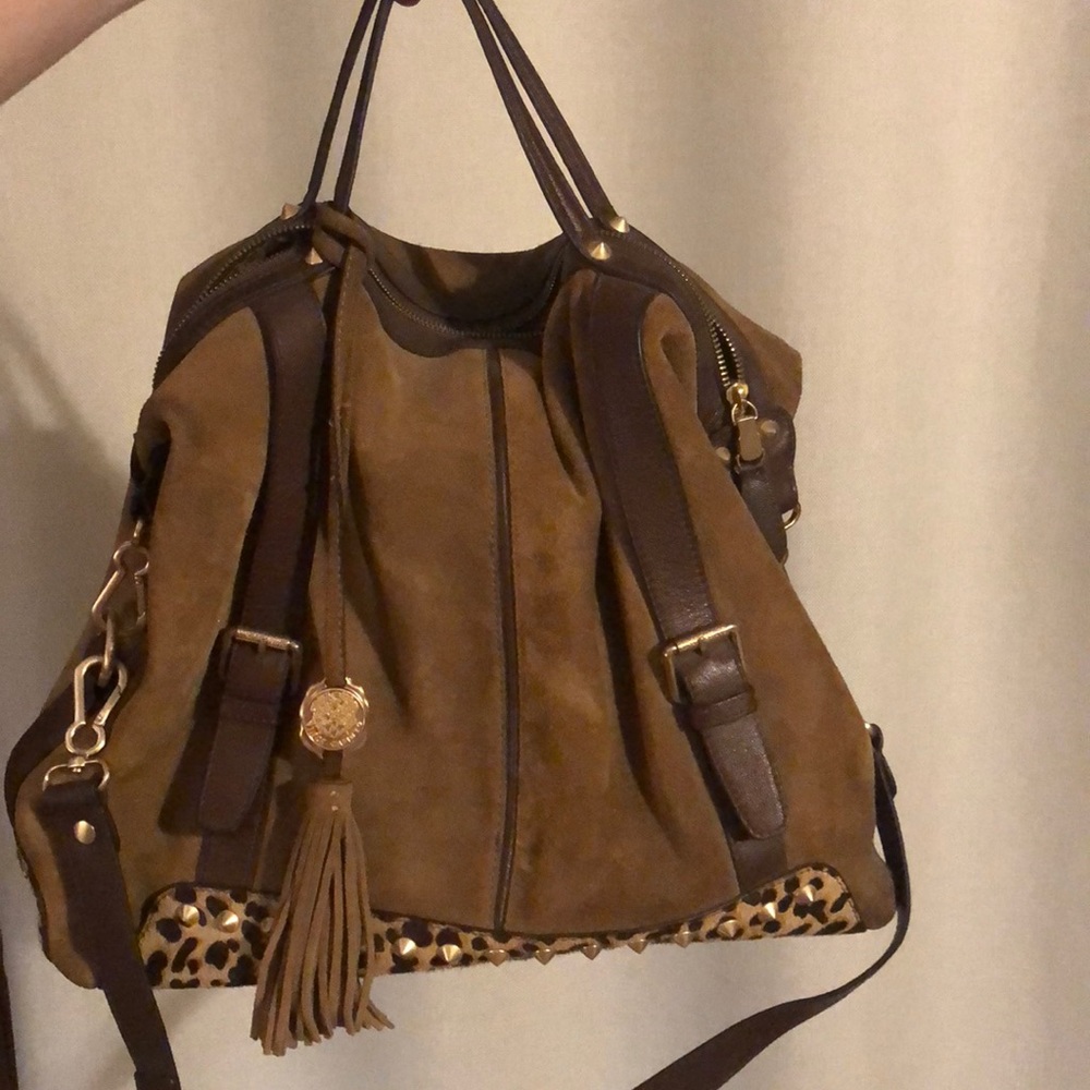 Vince Camuto Leopard Handbag
